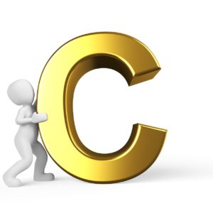 c, letter, alphabet
